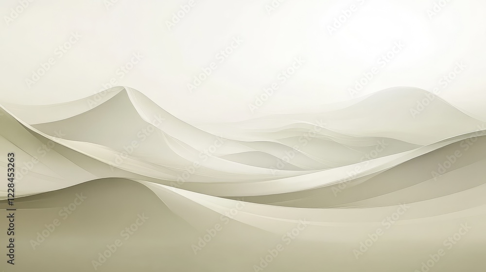 Poster a soft beige gradient transitioning from light to dark, providing a versatile background with plenty