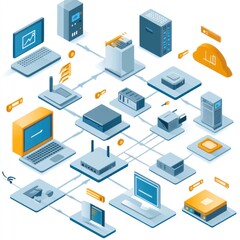 Global Network Data Center Cloud Computing Server Infrastructure