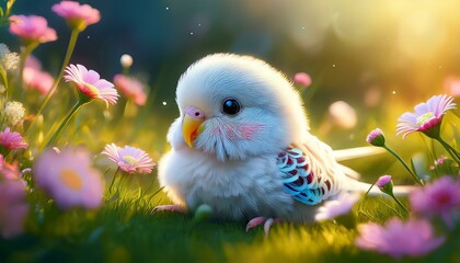 Kleiner Wellensittich