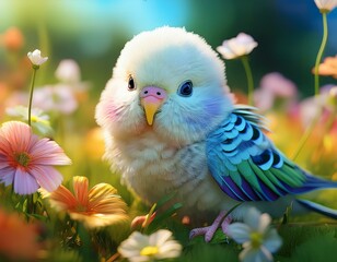 Kleiner Wellensittich