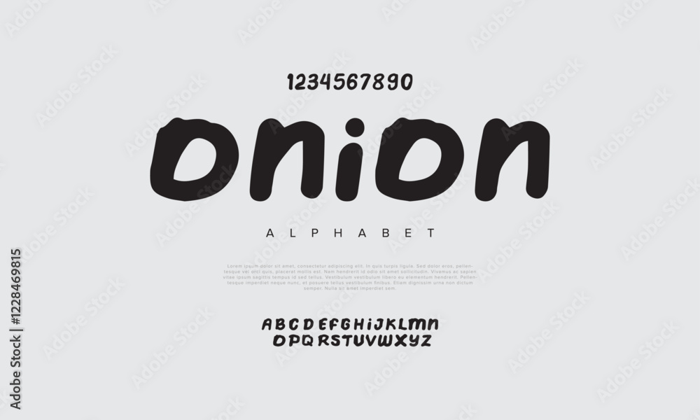 Poster onion font calligraphy logotype script brush font type font lettering handwritten