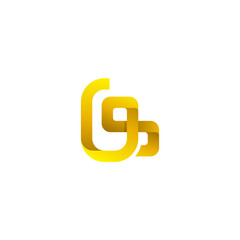 Letter G and S design template, line style logos, business icons