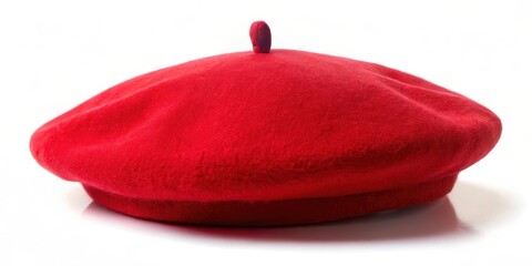 Elegant Red Beret with Classic French Style, streetwear, daily wear, streetwear,daily wear