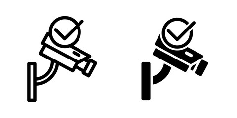 CCTV icon design template