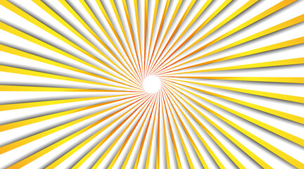 Floral shape abstract background | Sun shining ray modern vector background with shadow and line for multi usage | New minimal background with colour for banner, blog, decorative usage