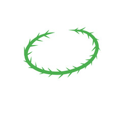 Obraz premium sharp vines vektor