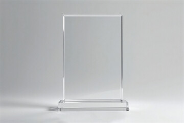 사각형 시상식 트로피 상패 목업