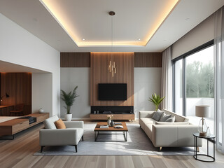 Fototapeta premium modern living room