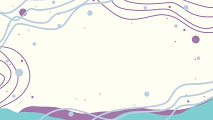 Cute abstract background with wave and space for text. Template for powerpoint, ppt, celebration, branding, banner, flyer, cover, business card, poster, sales, wall art, promotion, magazine and print.