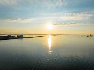 Fototapeta premium 시화호,시흥시,경기도