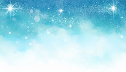 Fototapeta premium Fantastic and abstract background (watercolor style illustration)