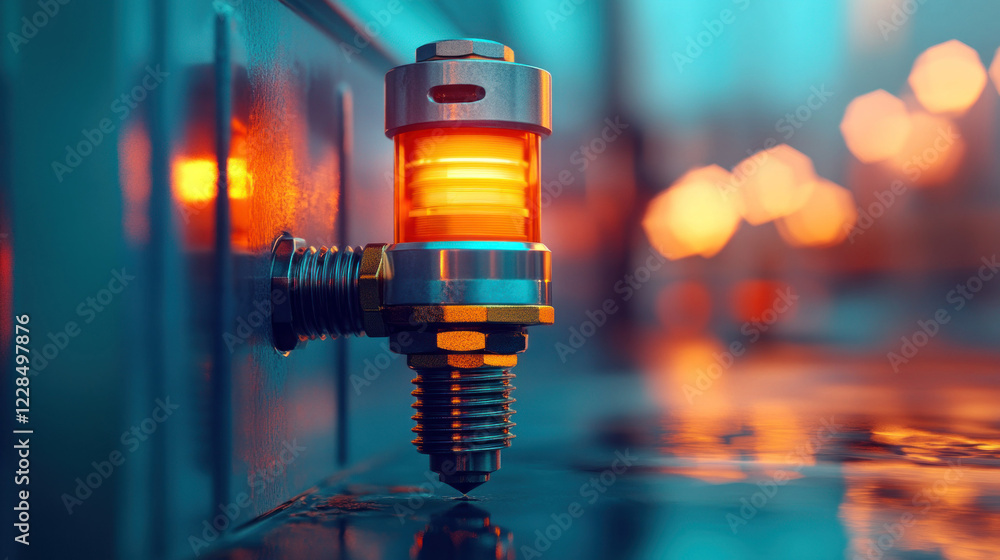 Aufkleber testing resistance of temperature sensors in cooling systems