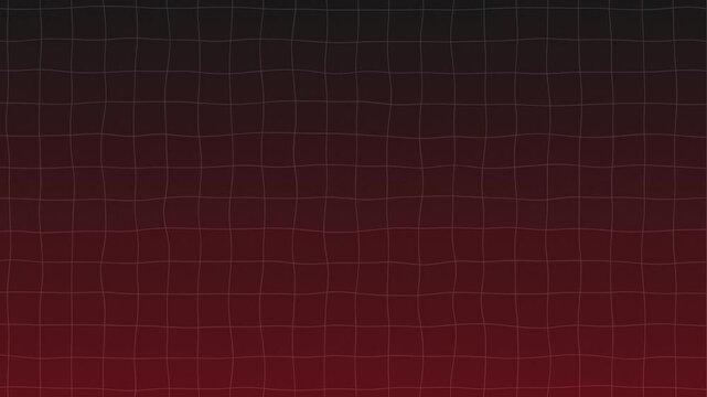 Grid graph pattern moving horizontally seamless loop animation red light animated background Video. wave grid loop, Minimal grid motion background