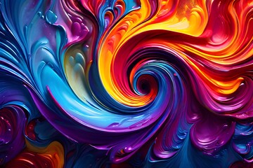 abstract background with swirls