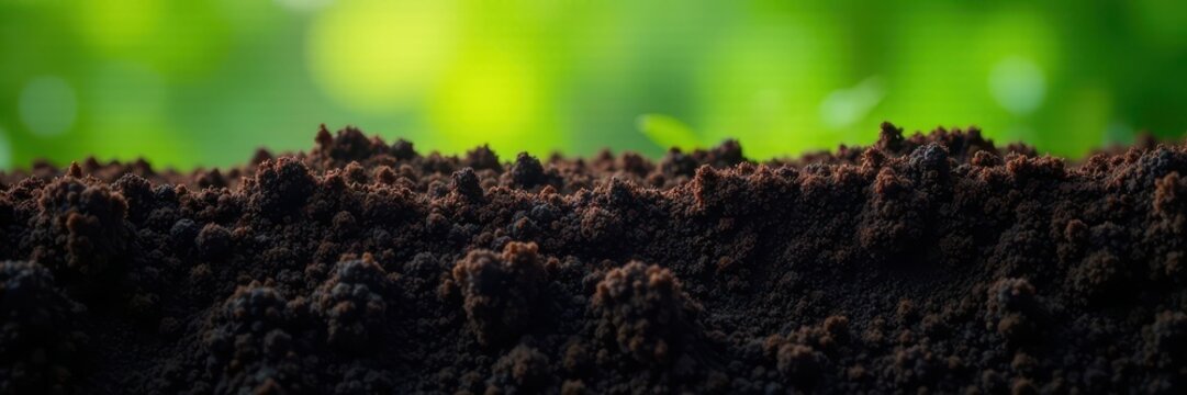 Loose, dark organic layer over compacted mineral soil Abundant roots , pale, soil profile