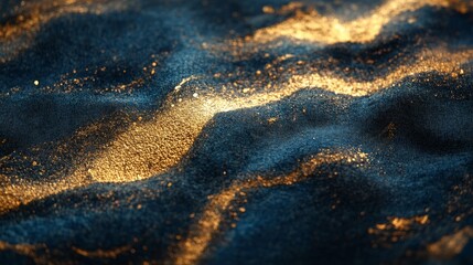 Obraz premium Abstract Gold And Blue Texture Background