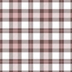 Minimalist Light Pink and Brown Grid Pattern