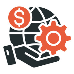 Global Service Icon