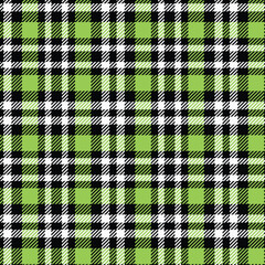 Trendy Green Black Grid Design