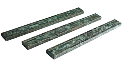 Unique Green Carved Wooden Frames Collection Generative AI