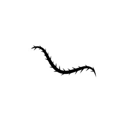 sharp vines silhouette icon