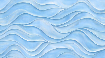 Obraz premium Serene Blue Background Featuring Gentle Flowing Patterns for a Calming Atmosphere. Generative AI