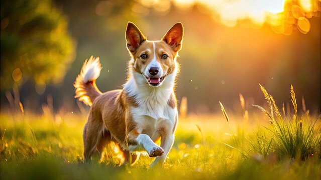 Portuguese Podengo Dog Breed, Trotting Podengo, Canine Running, Portuguese Hound, Hunting Dog,  Podengo Image,  Dog Photography, Pet Photo, Animal Picture,  Fast Moving Dog