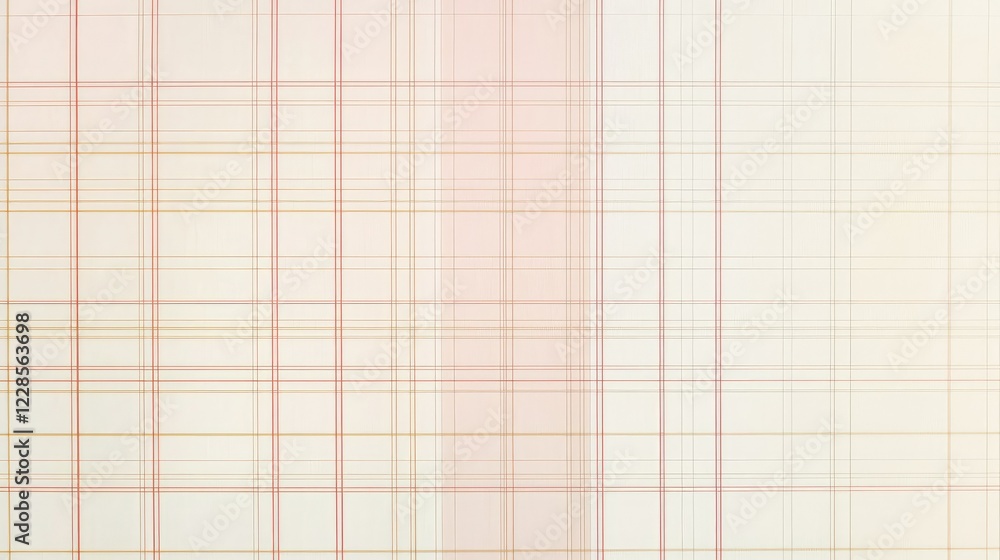 Poster subtle abstract lines pattern in soft color palette for design use