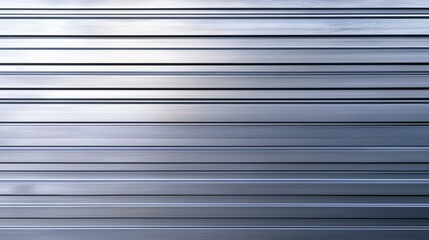 Obraz premium Smooth Metallic Surface with Horizontal Lines and Soft Reflection