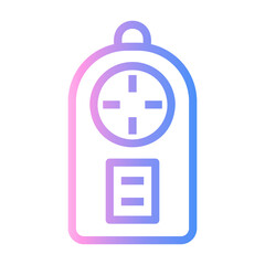Obraz premium projector remote Line Gradient Icon