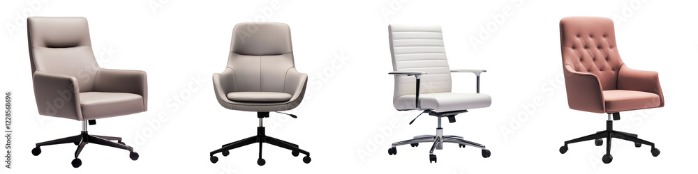 Poster versatile and ergonomic office chairs designed for comfortable and efficient workspaces in a modern 