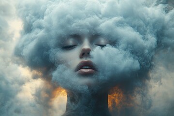 Cloudy Mind Above Anonymity and Sadness