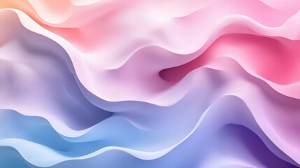 Abstract Pastel Wave Background Design