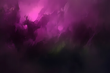 Dark purple and black abstract background with soft glowing highlights