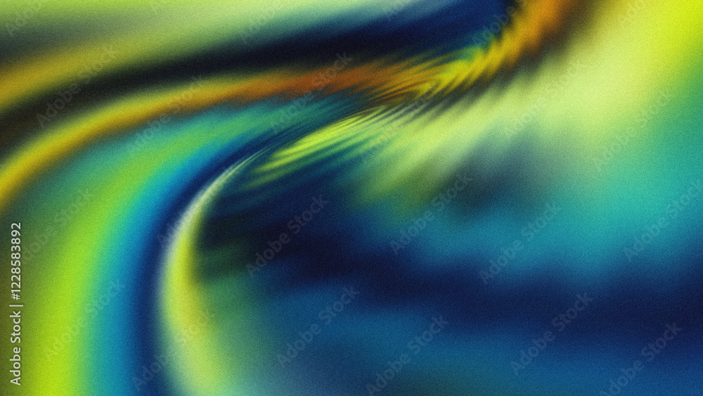 Wall mural bright glowing tones merge seamlessly with radiant luminous gradients and ethereal textured transiti