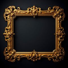 gold frame