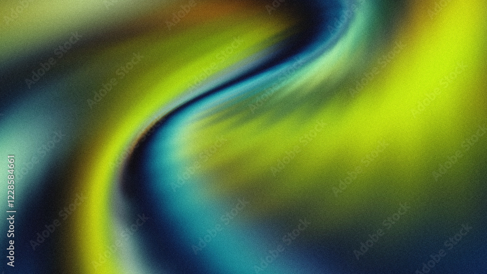 Wall mural ethereal glowing gradients blend into luminous vibrant patterns creating seamless transitions with r
