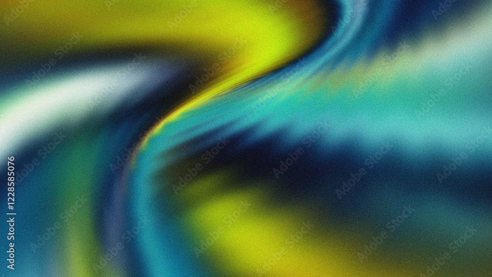 Wall mural ethereal glowing gradients merge harmoniously into vibrant radiant tones with soft shimmering patter