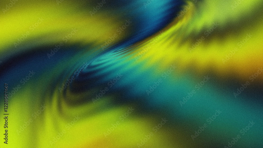Wall mural bright glowing patterns flow into seamless vibrant gradients with soft luminous textures and dynamic
