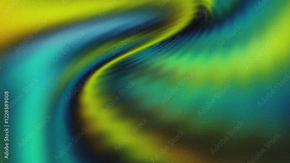 Wall mural radiant glowing waves flow into glowing vibrant gradients with soft textured highlights and seamless