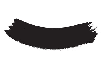 Fototapeta premium Red brush stroke set isolated on background. Collection of trendy brush stroke vector for red ink paint, grunge backdrop, dirt banner, watercolor design and dirty texture. Brush stroke vector 