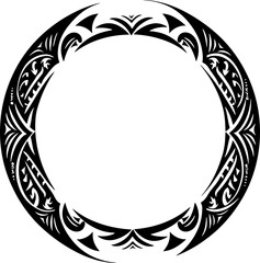 Mystical neo tribal frame