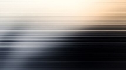 Abstract Horizontal Lines Blending Light and Dark Tones