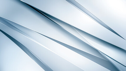 Minimalist abstract blue and white gradient waves, soft light reflections, high-tech futuristic background