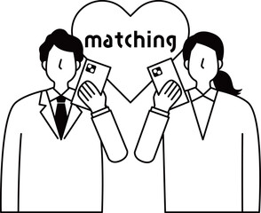 マッチングアプリと男女