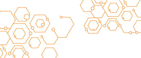 Vector abstract honeycomb white and gray geometric abstract background with simple hexagonal elements.