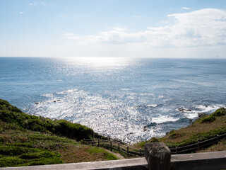 sea view from the top of the mountain