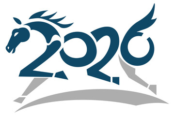 2026のロゴ馬