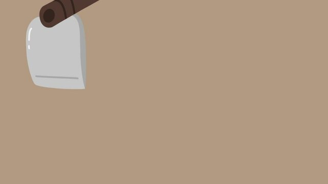 a hoe plowing the ground. Agriculture concept. Greening environment, ecology