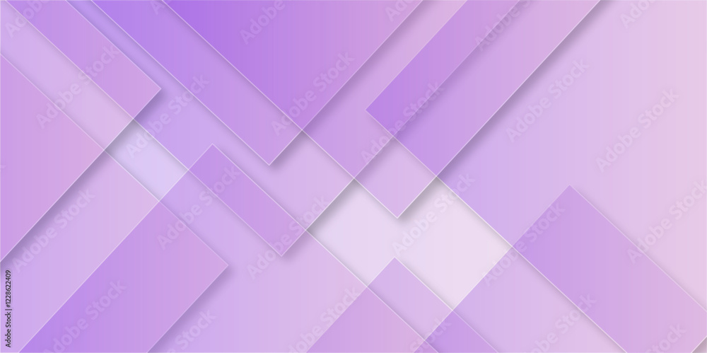 Poster minimalistic geometric purple abstract background. abstract background with transparent rhombus geom